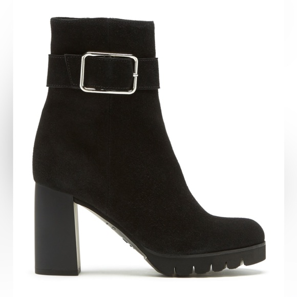 New LA CANADIENNE - MILO SUEDE BOOTIE - Picture 1 of 3